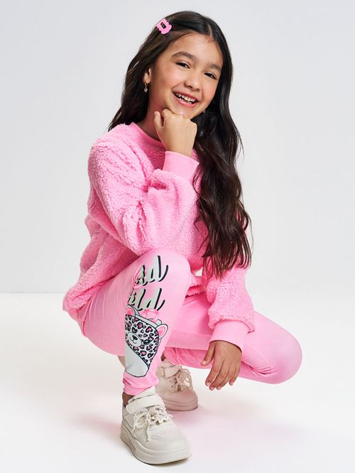 Blusão Carneirinho Infantil Menina Mundo Cinti