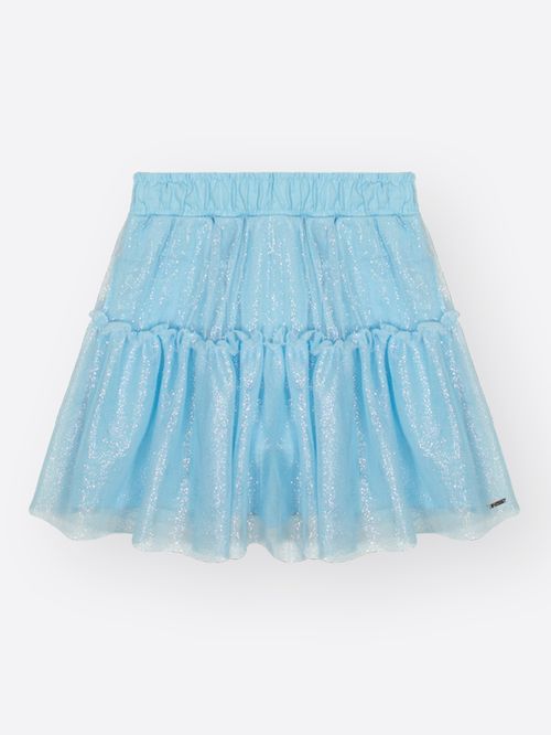 Saia-Short Infantil Menina em Tule Mundo Cinti