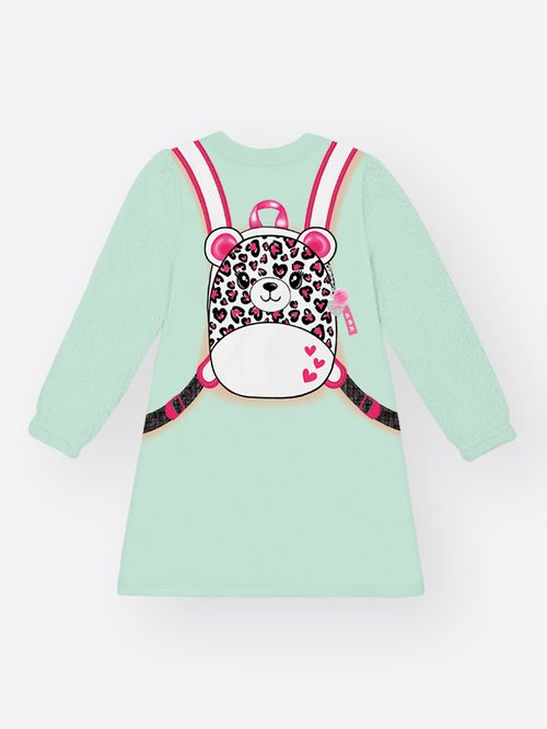 Vestido Midi Infantil Menina Lacinhos Mundo Cinti