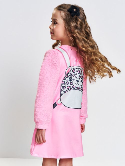 Vestido Midi Infantil Menina Lacinhos Mundo Cinti