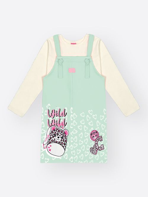 Conjunto Menina Animal Print WILD Mundo Cinti