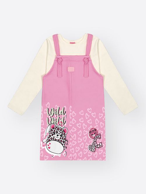 Conjunto Menina Animal Print WILD Mundo Cinti