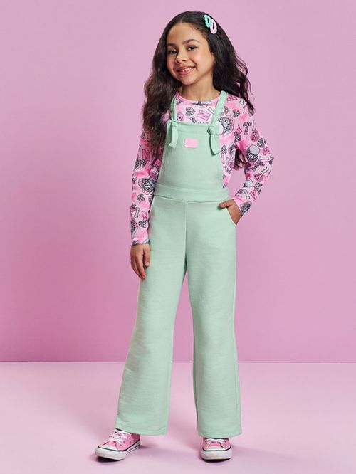 Conjunto Menina com Cheirinho Animal Print Mundo Cinti