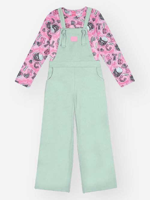 Conjunto Menina com Cheirinho Animal Print Mundo Cinti