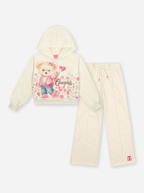 Conjunto Menina Ursinha Cowgirls Mundo Cinti