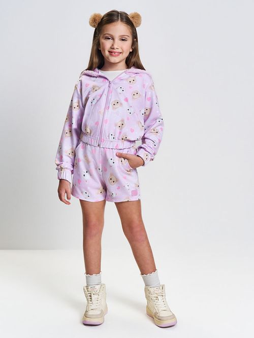 Conjunto Menina Puppies Lover Mundo Cinti