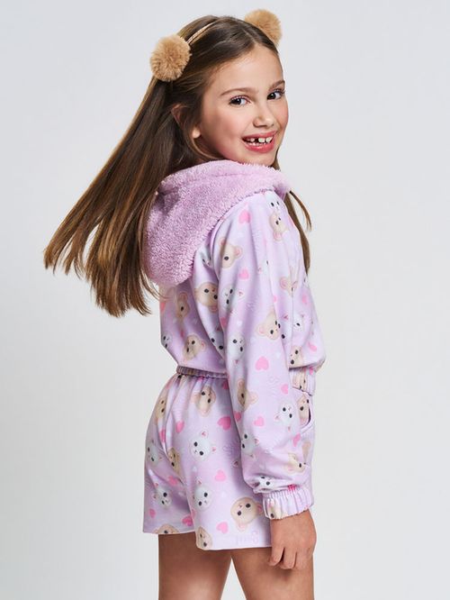 Conjunto Menina Puppies Lover Mundo Cinti