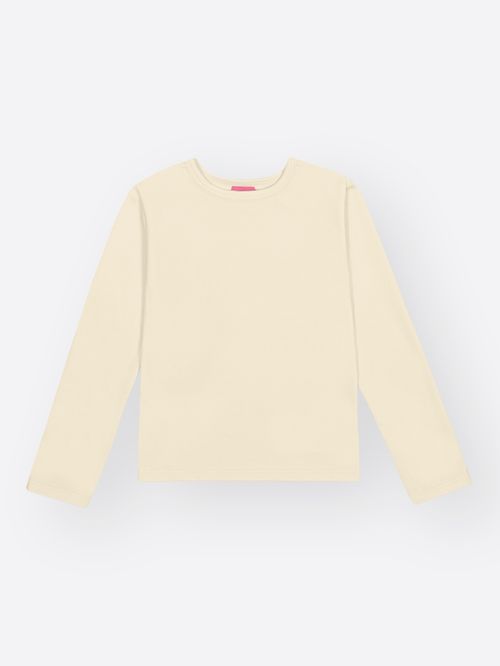 Blusa Longa Menina em Malha Térmica Pesada Mundo Cinti