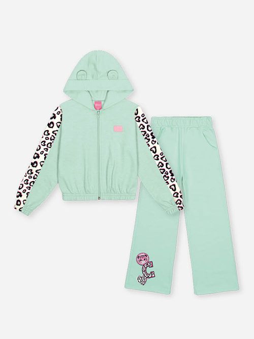 Conjunto Menina com Cheirinho Animal Print Mundo Cinti