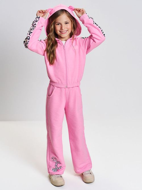 Conjunto Menina com Cheirinho Animal Print Mundo Cinti