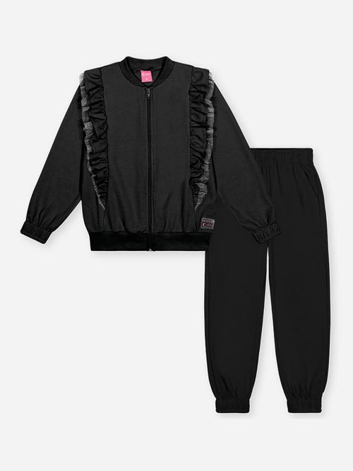 Conunto Infantil Menina com Babados Mundo Cinti