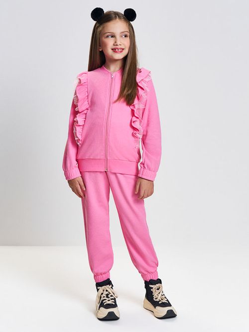 Conunto Infantil Menina com Babados Mundo Cinti