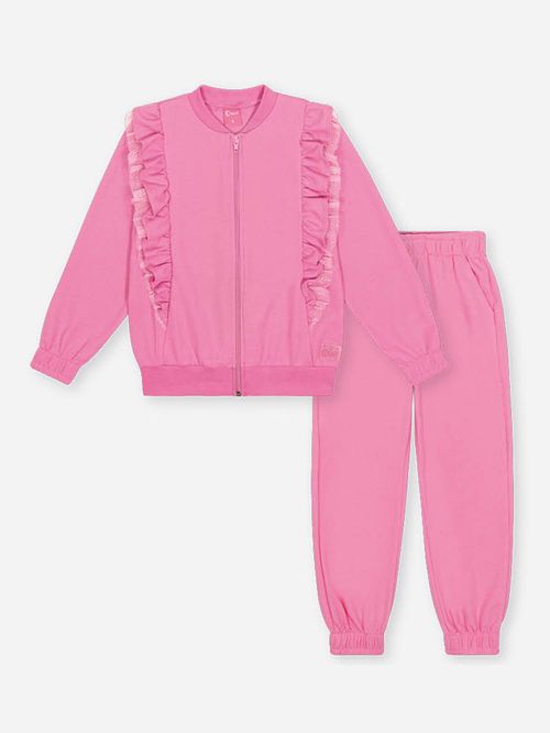 Conunto Infantil Menina com Babados Mundo Cinti