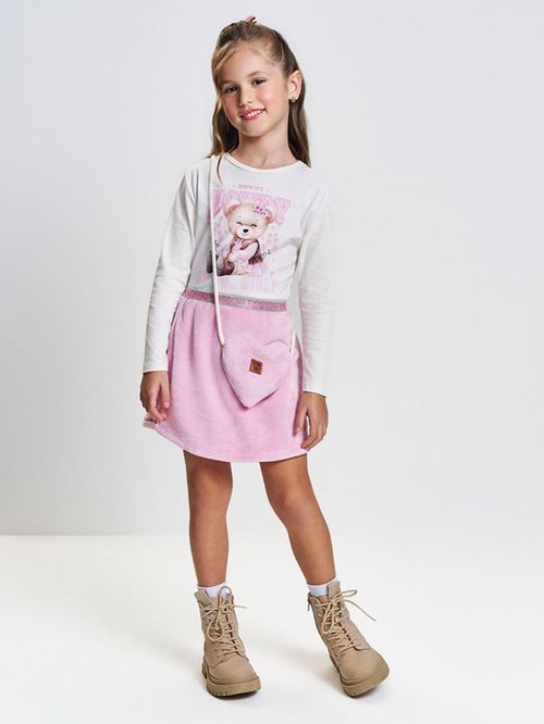 Conjunto Menina com Bolsinha HOWDY Mundo Cinti