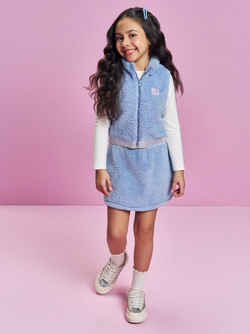 Conjunto Menina em Pelo Carneirinho Mundo Cinti