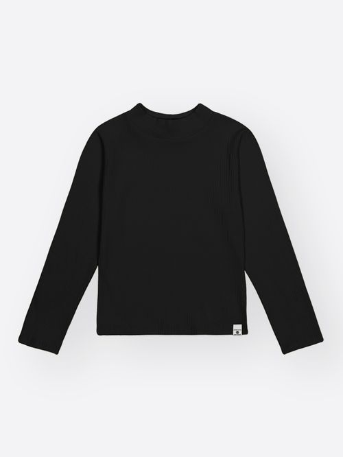 Blusa Manga Longa Infantil Canelada Mundo Cinti