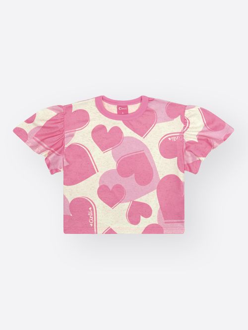 Conjunto Infantil Menina Total Hearts Mundo Cinti