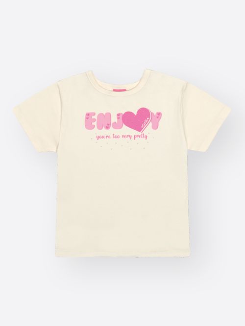Conjunto Menina em Tule Corações ENJOY Mundo Cinti