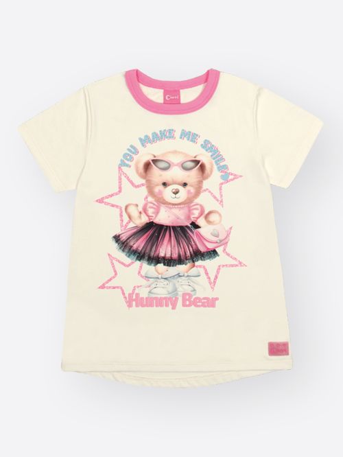 Conjunto Infantil Menina Ursinha HUNNY BEAR Mundo Cinti