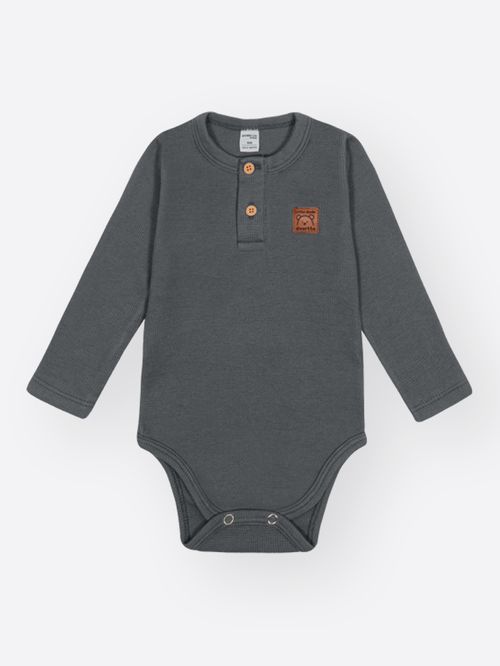 Body Bebê Menino Waffle Divertto