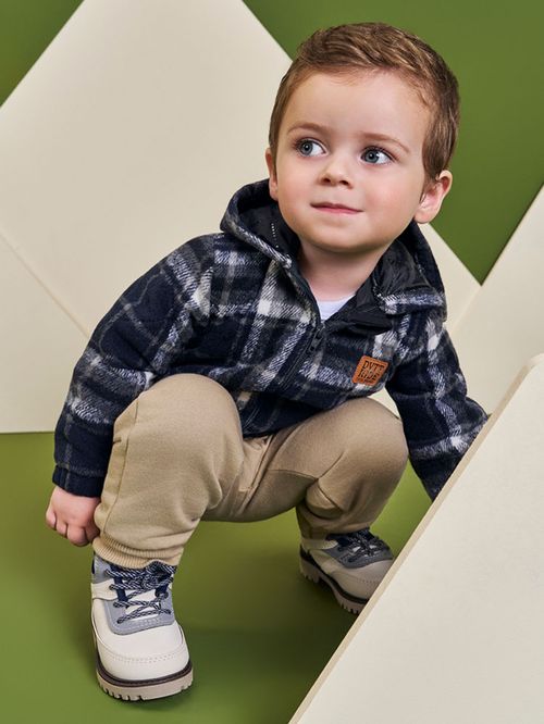 Calça Jogger Bebê Menino em Sarja com Elastano Divertto