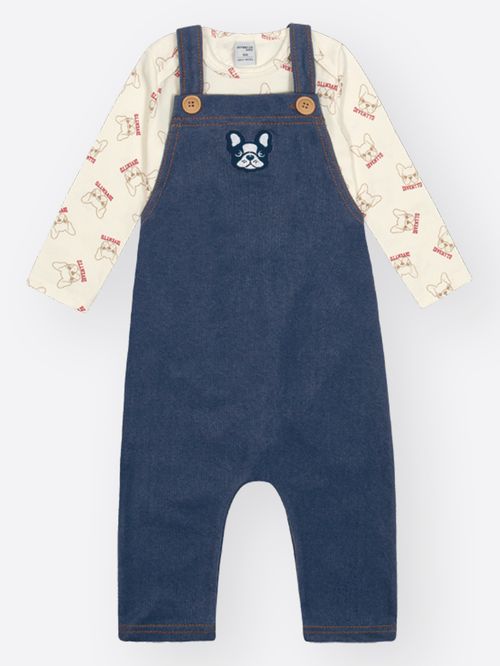 Conjunto Bebê Menino Bulldogs Divertto