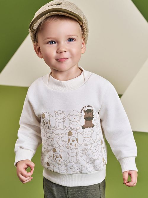 Conjunto Bebê Menino Fazendinha Divertto