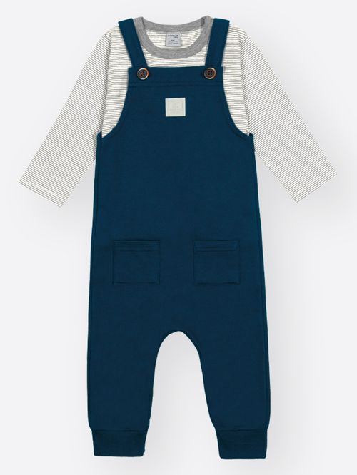 Conjunto Bebê Menino Listrado Divertto