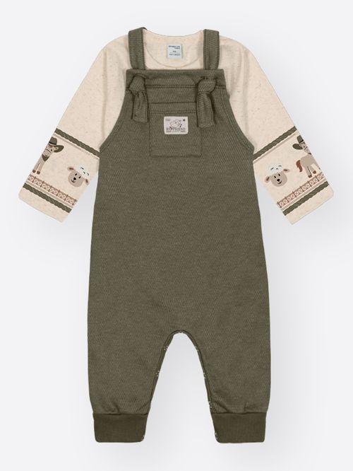 Conjunto Bebê Menino Little Farm Divertto