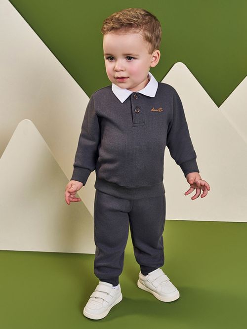 Conjunto Bebê Menino Polo Casual Divertto