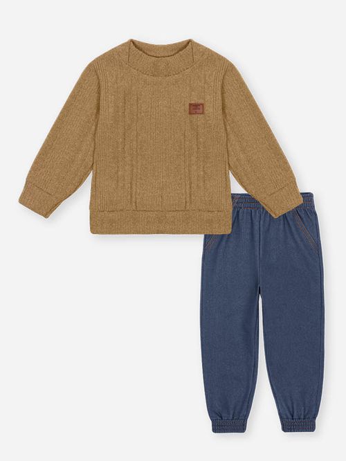 Conjunto Bebê Menino em Tricot Divertto