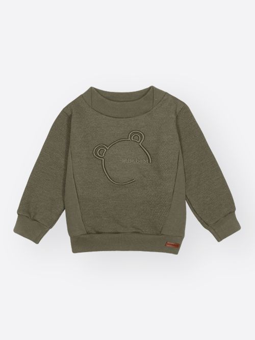 Conjunto Bebê Menino Urso Bordado Divertto