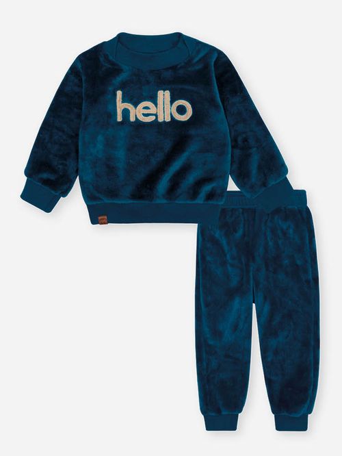 Conjunto Bebê Menino em Pelo HELLO Divertto