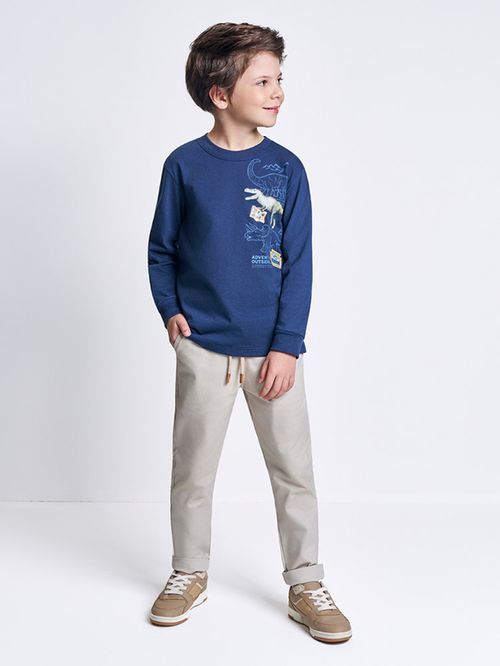 Camiseta Infantil Menino Expedição Jurassica Divertto