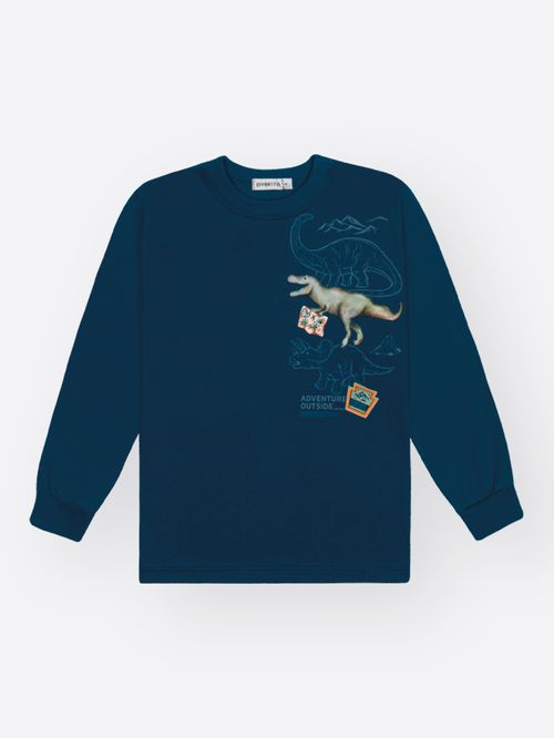 Camiseta Infantil Menino Expedição Jurassica Divertto