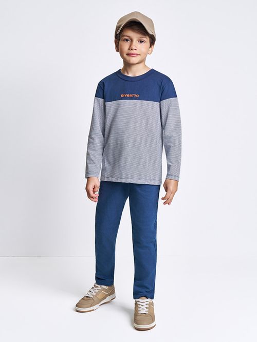 Camiseta Infantil Menino Sailor Cowboy Divertto