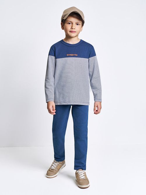 Camiseta Infantil Menino Sailor Cowboy Divertto