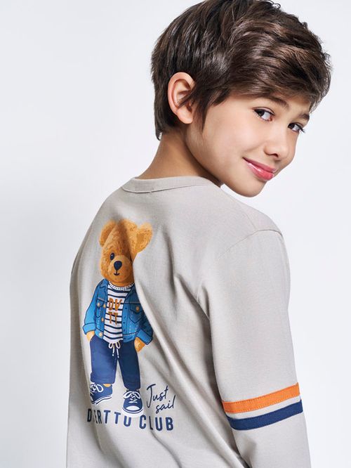 Camiseta Infantil Menino Bear Club Divertto