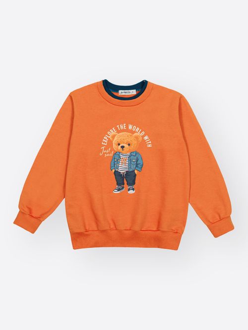 Blusão Infantil Menino Bear Explorer Divertto