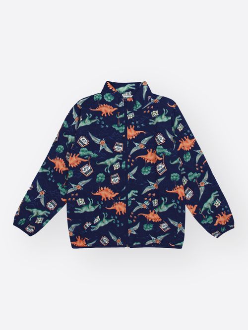 Jaqueta Corta-Vento Infantil Menino Dino World Divertto