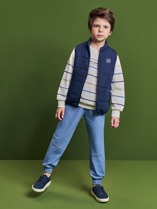 Colete Puffer Infantil Menino Divertto