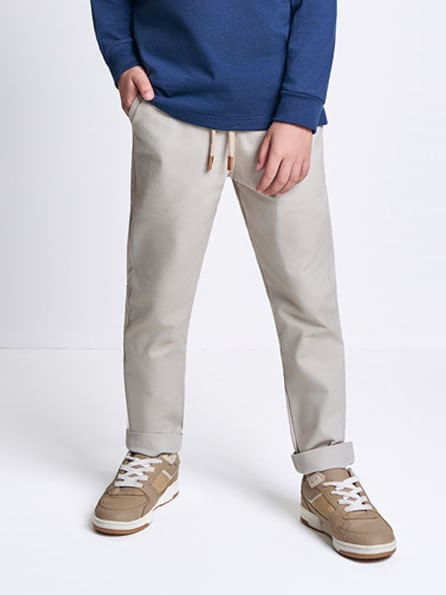 Calça Skinny Infantil Menino em Sarja com Elastano Divertto