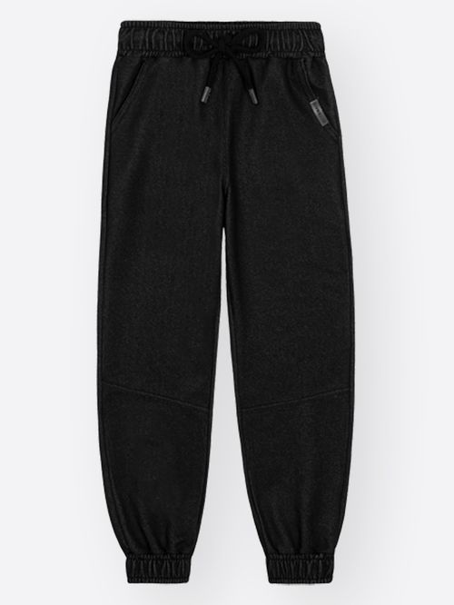 Calça Jogger Infantil Menino em Denim com Elastano Divertto