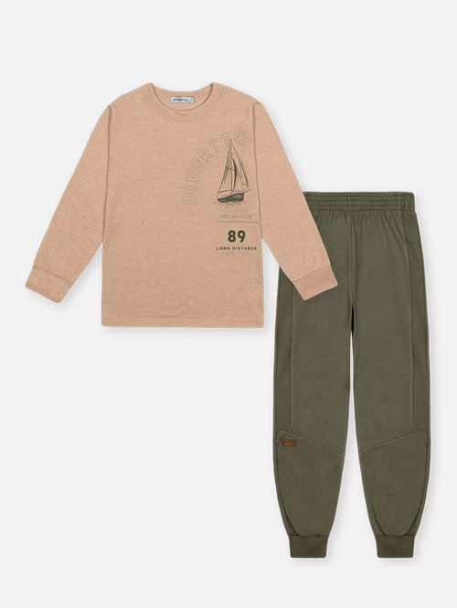 Conjunto Infantil Menino Boat '89 Divertto