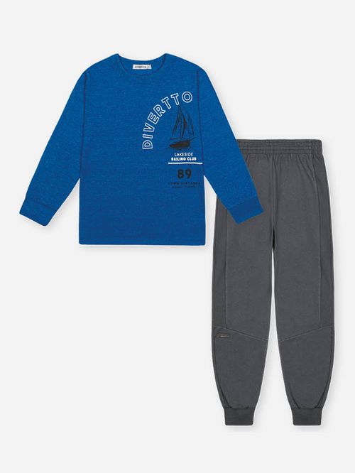 Conjunto Infantil Menino Boat '89 Divertto