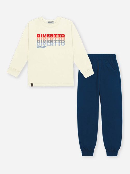 Conjunto Infantil Menino Born a Winner Divertto