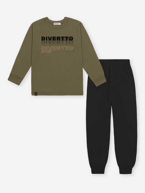 Conjunto Infantil Menino Born a Winner Divertto