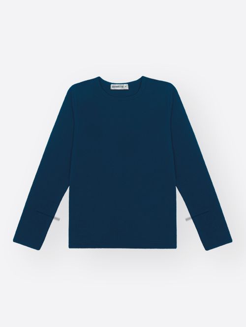 Camiseta Térmica Abertura Polegar Infantil Menino Divertto