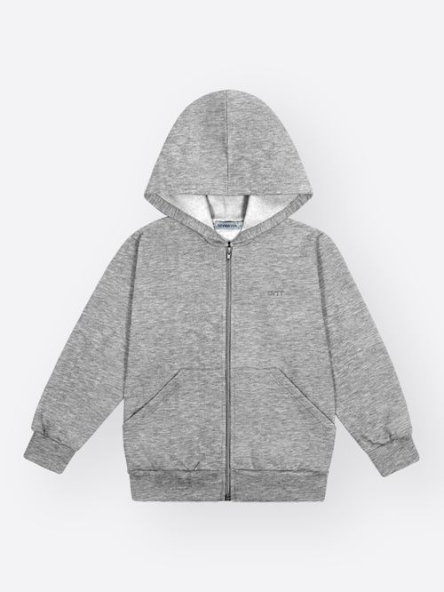 Jaqueta Peluciada com Capuz Infantil Menino Divertto