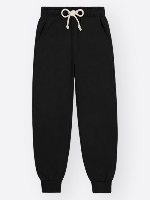 Calça Jogger sem Felpa Infantil Menino Divertto